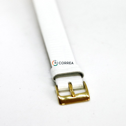 Ремешок сплошной кожаный Bandco белый RBSW-002 - 7